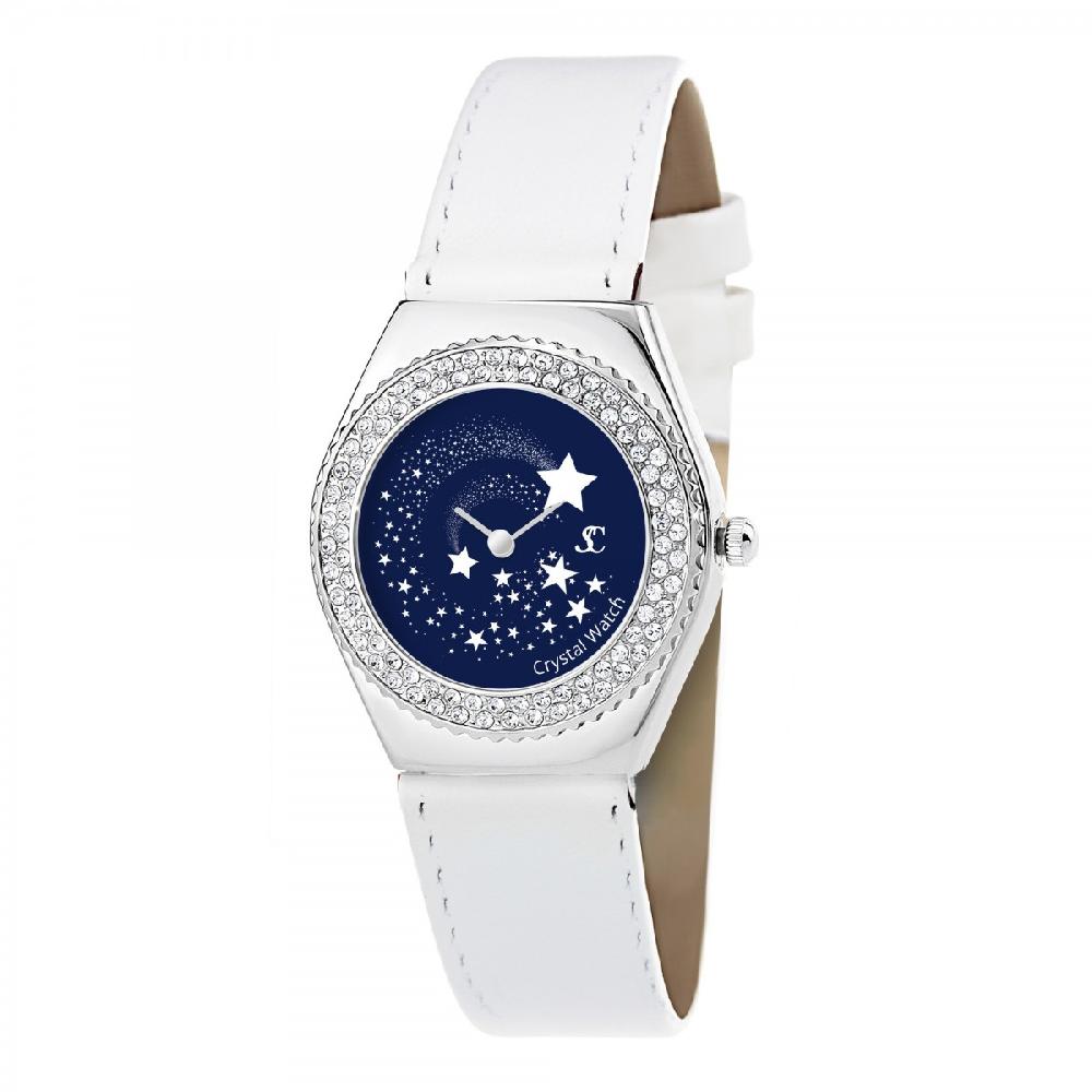 so charm Montre Alysson étoiles à mouvement tournant SoCharm ornée de Cristaux scintillants