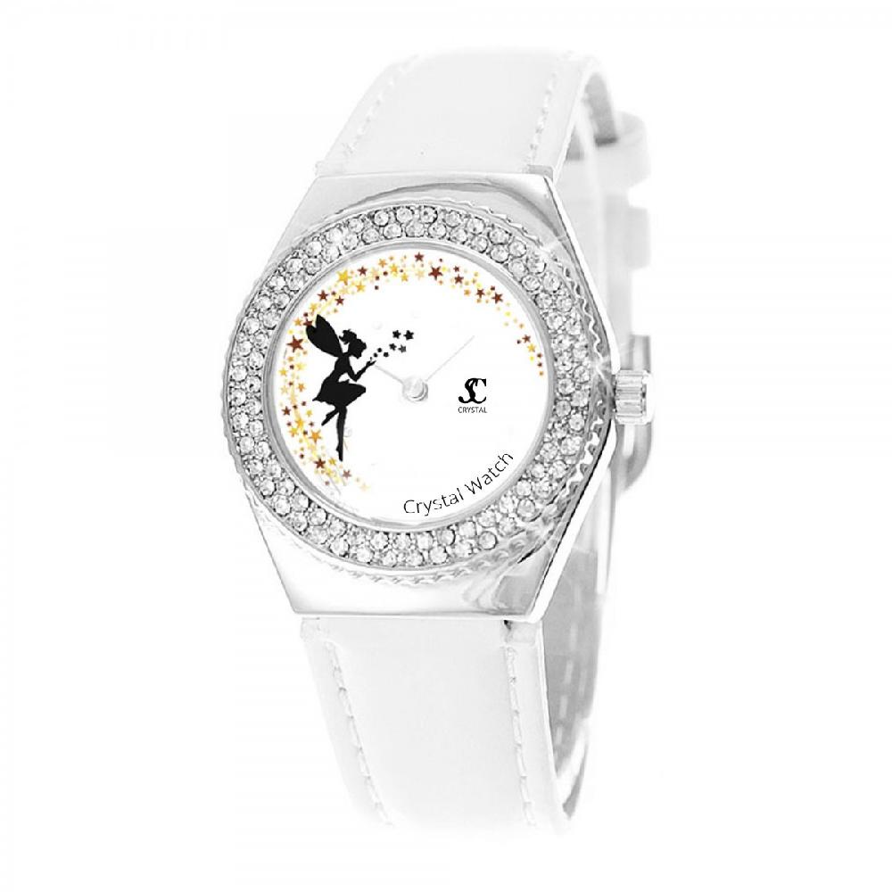 So Charm Montre Alysson Fée à Mouvement Tournant SoCharm Ornée De Cristaux Scintillants