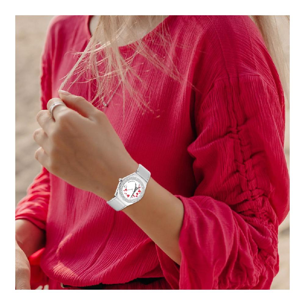 So Charm Montre Alysson Tour Eiffel à Mouvement Tournant SoCharm Ornée De Cristaux Scintillants