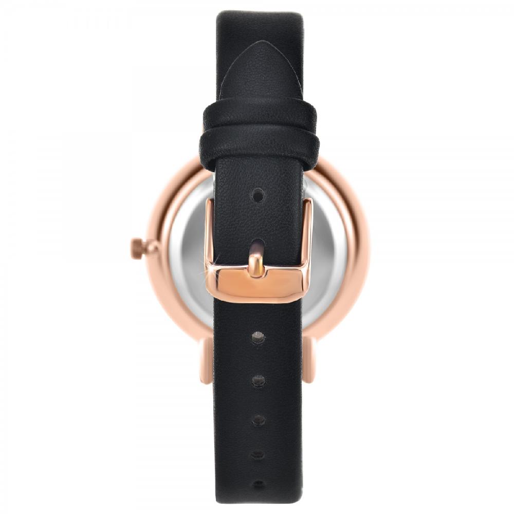 So Charm Montre Anissa SoCharm Ornée D'un Véritable Diamant Noir