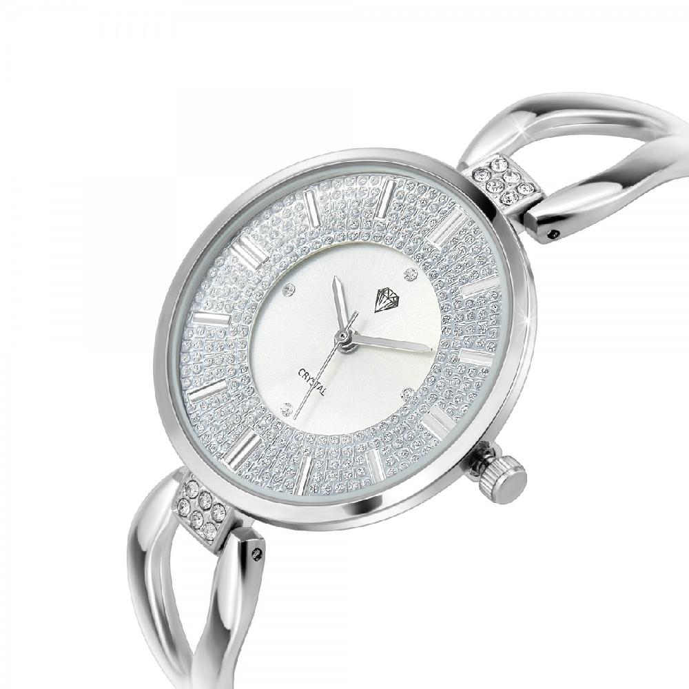 So Charm Montre Argentée Emilie SoCharm Ornée De Cristaux Scintillants