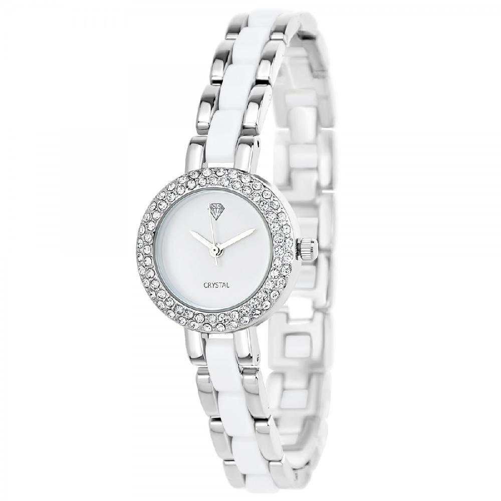 so charm Montre Cassandra élégante ornée de Cristaux scintillants