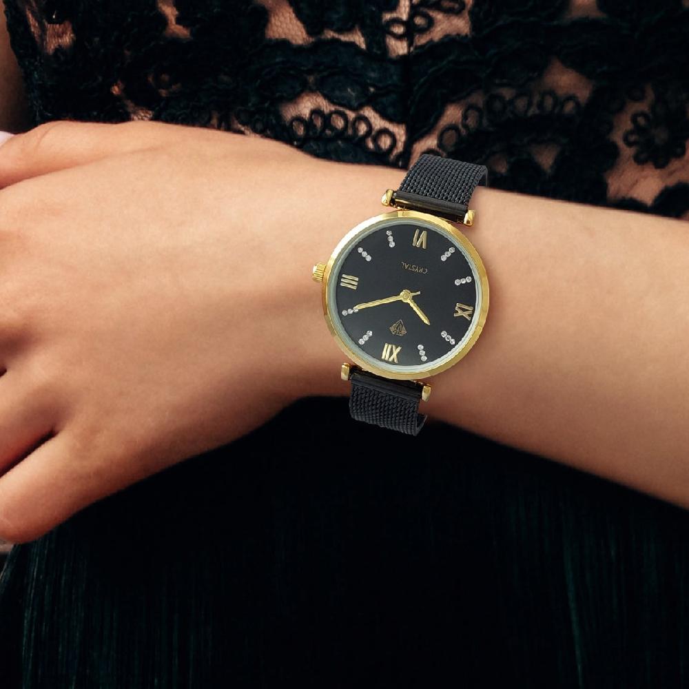 So Charm Montre Cynthia élégante Ornée De Cristaux Scintillants