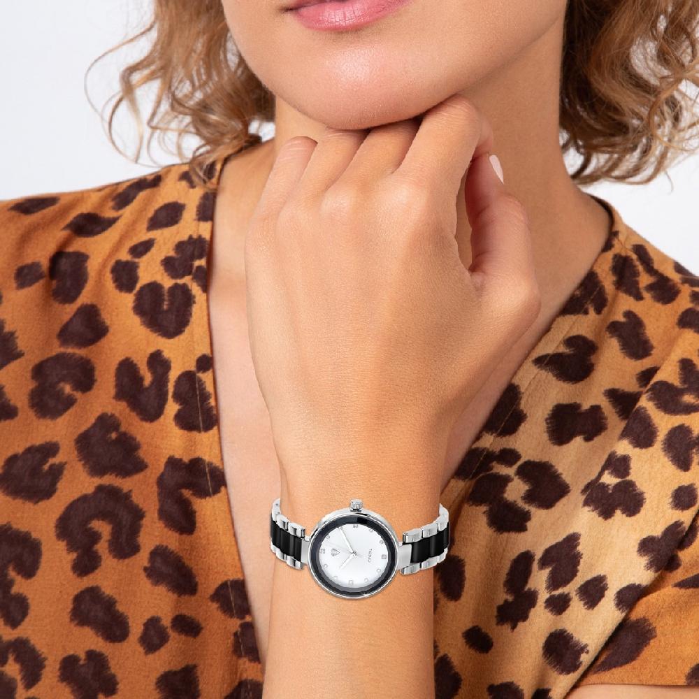 So Charm Montre élégante Marion SoCharm Ornée De Cristaux Scintillants