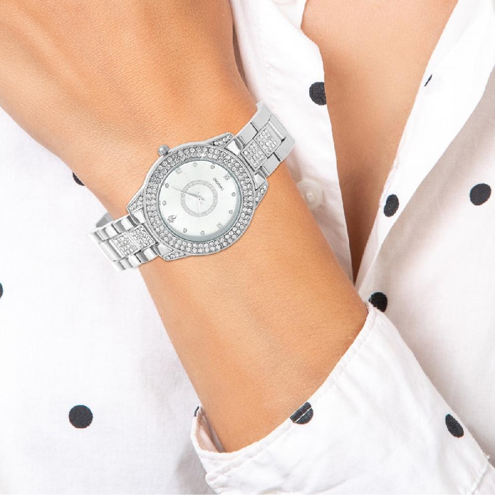 So Charm Montre Enora élégante SoCharm Ornée D'un Véritable Diamant