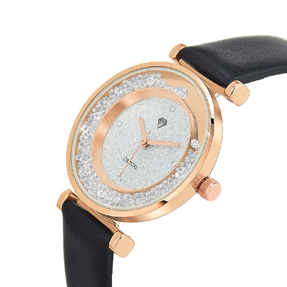 So Charm Montre Helèna élégante Ornée De Cristaux Scintillants