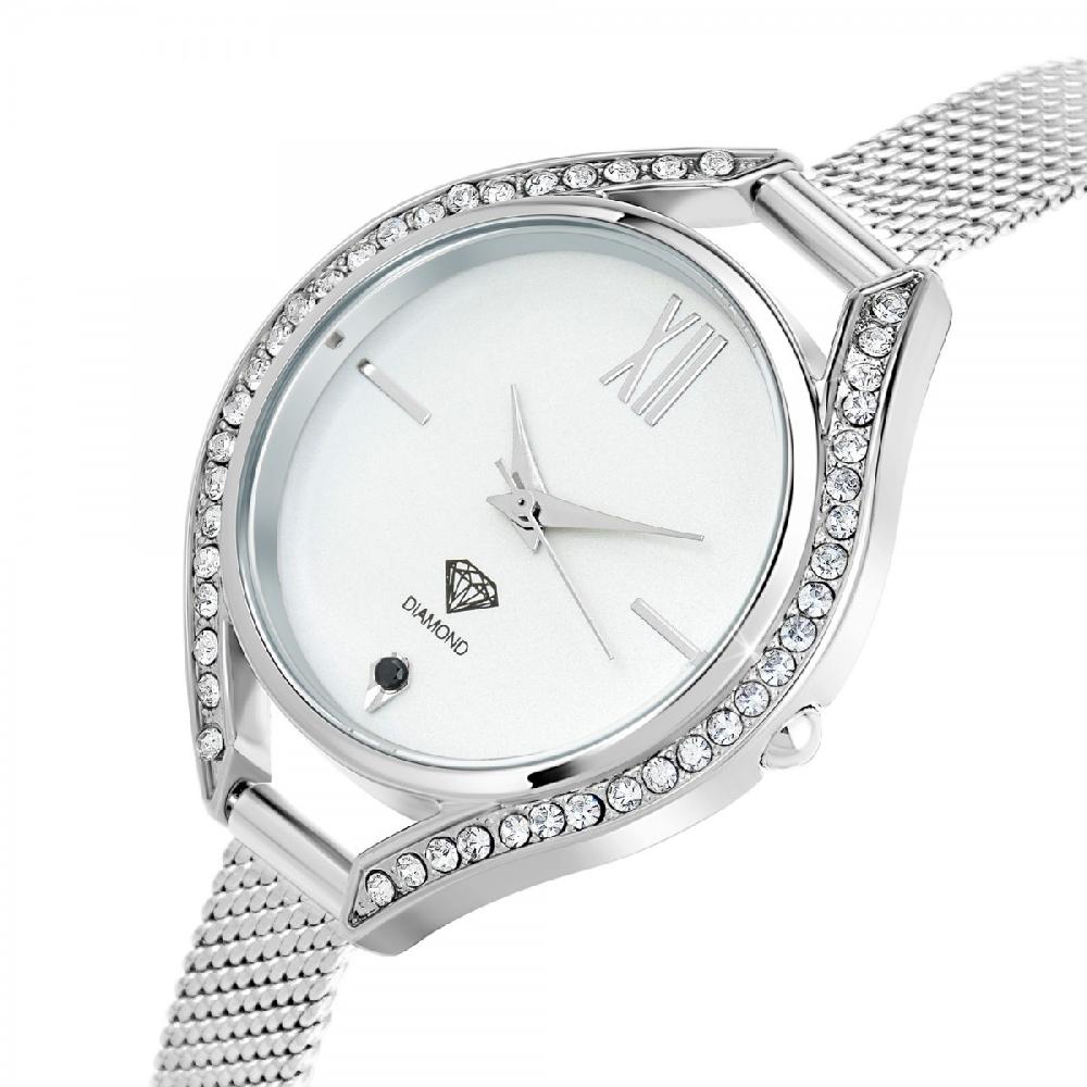 So Charm Montre Lana SoCharm Ornée D'un Véritable Diamant Noir Et De 46 Cristaux Scintillants