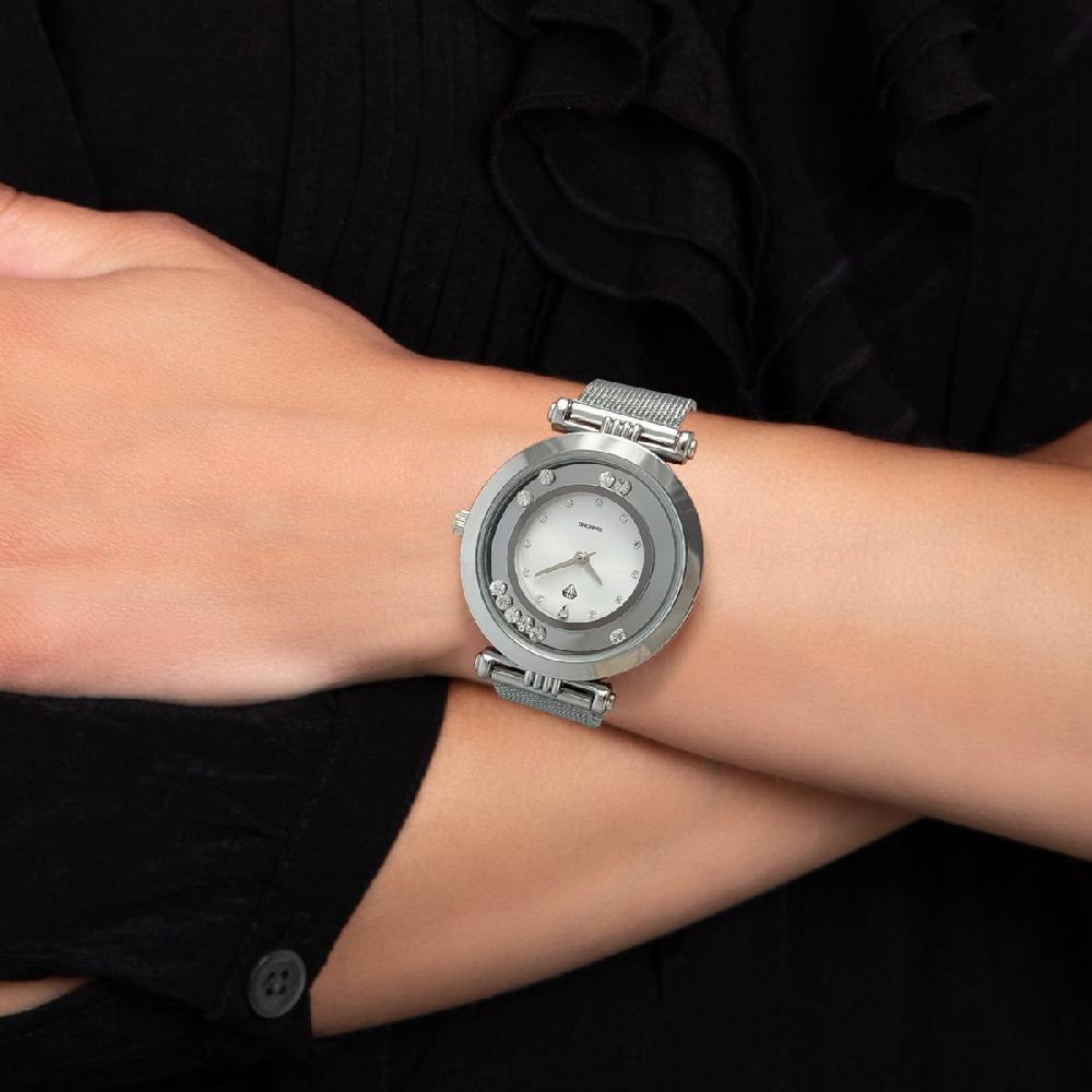 So Charm Montre Ludivine élégante SoCharm Ornée D'un Véritable Diamant