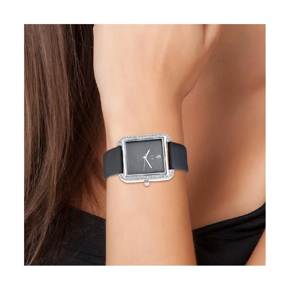 So Charm Montre Marwa SoCharm Ornée D'un Véritable Diamant Et De 72 Cristaux Scintillants