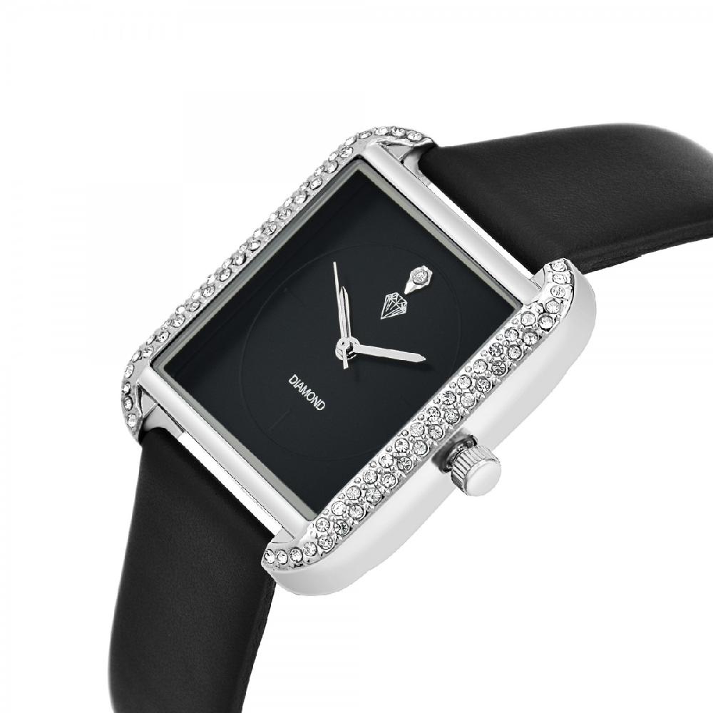 So Charm Montre Marwa SoCharm Ornée D'un Véritable Diamant Et De 72 Cristaux Scintillants