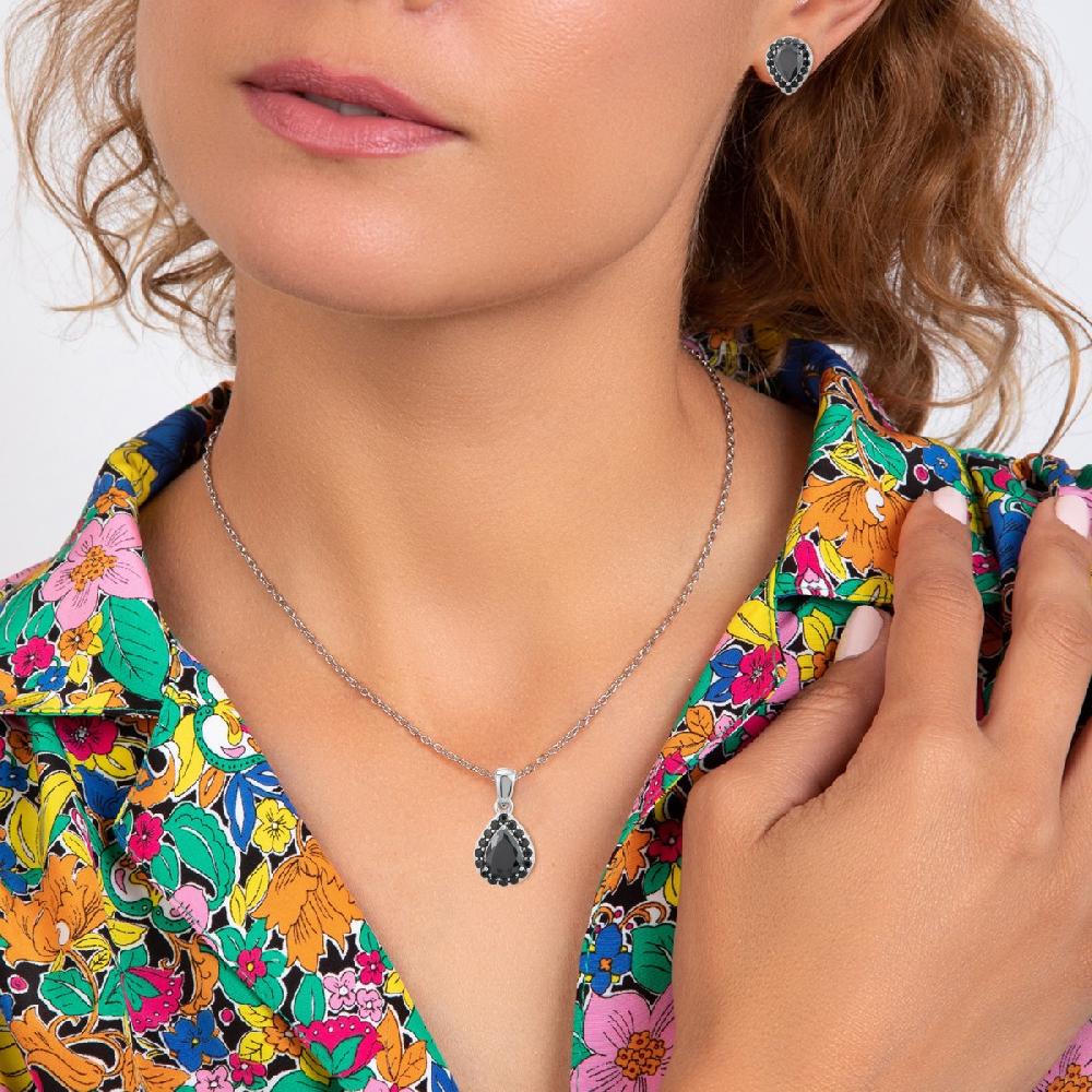 So Charm Parure Collier Et Boucles D'oreilles Par SoCharm