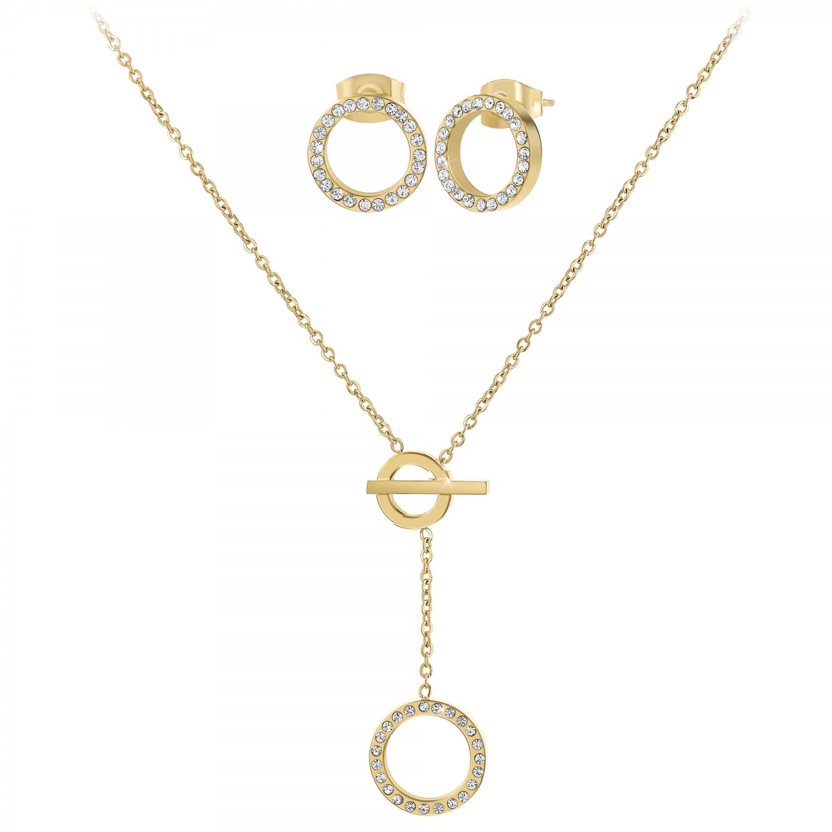 so charm Parure collier et boucles d'oreilles par SoCharm