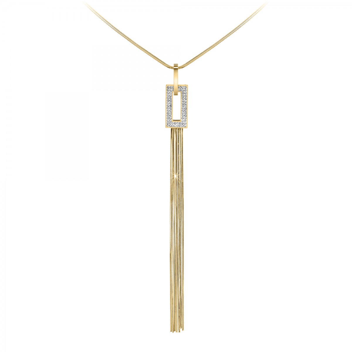 so charm Sautoir par SoCharm orné de Cristaux scintillants