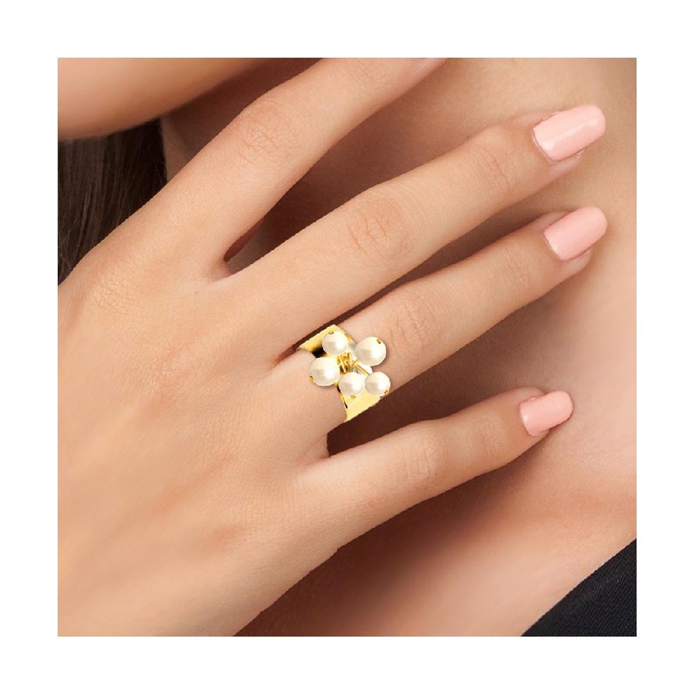 So Charm Bague Taille 52 SoCharm Ornée De Perles