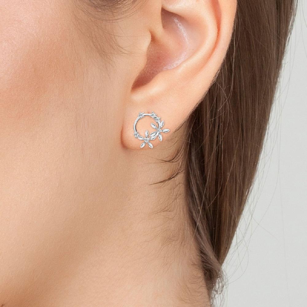 So Charm Boucles D'oreilles Fleurs Par SoCharm