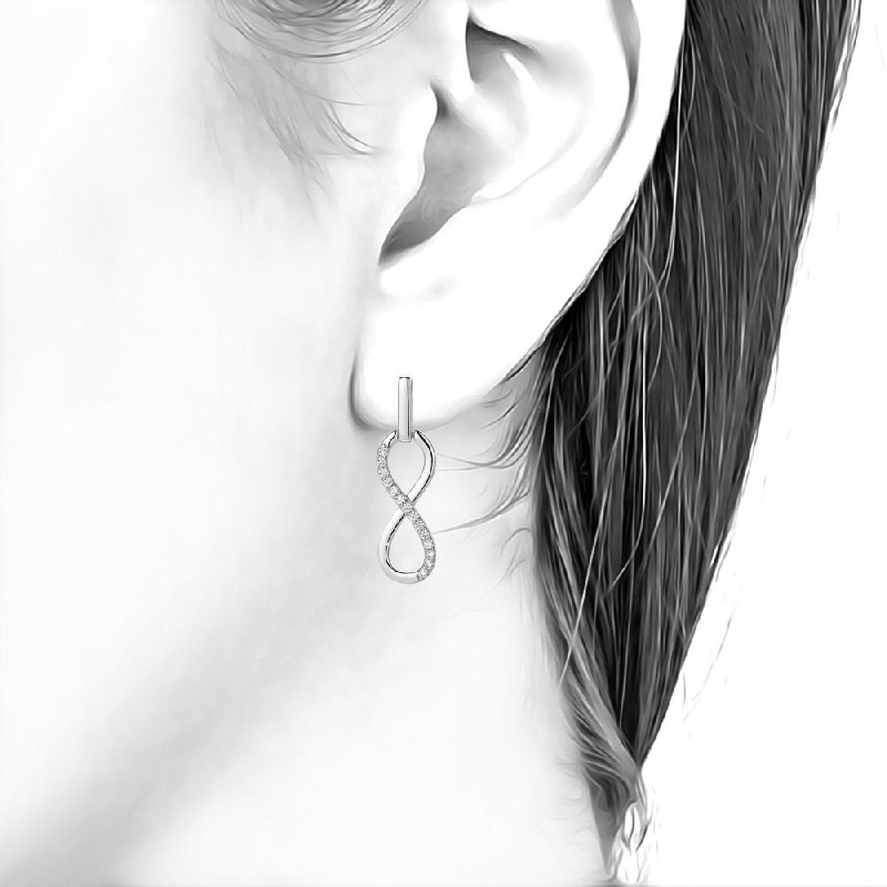 So Charm Boucles D'oreilles Infini Par SoCharm