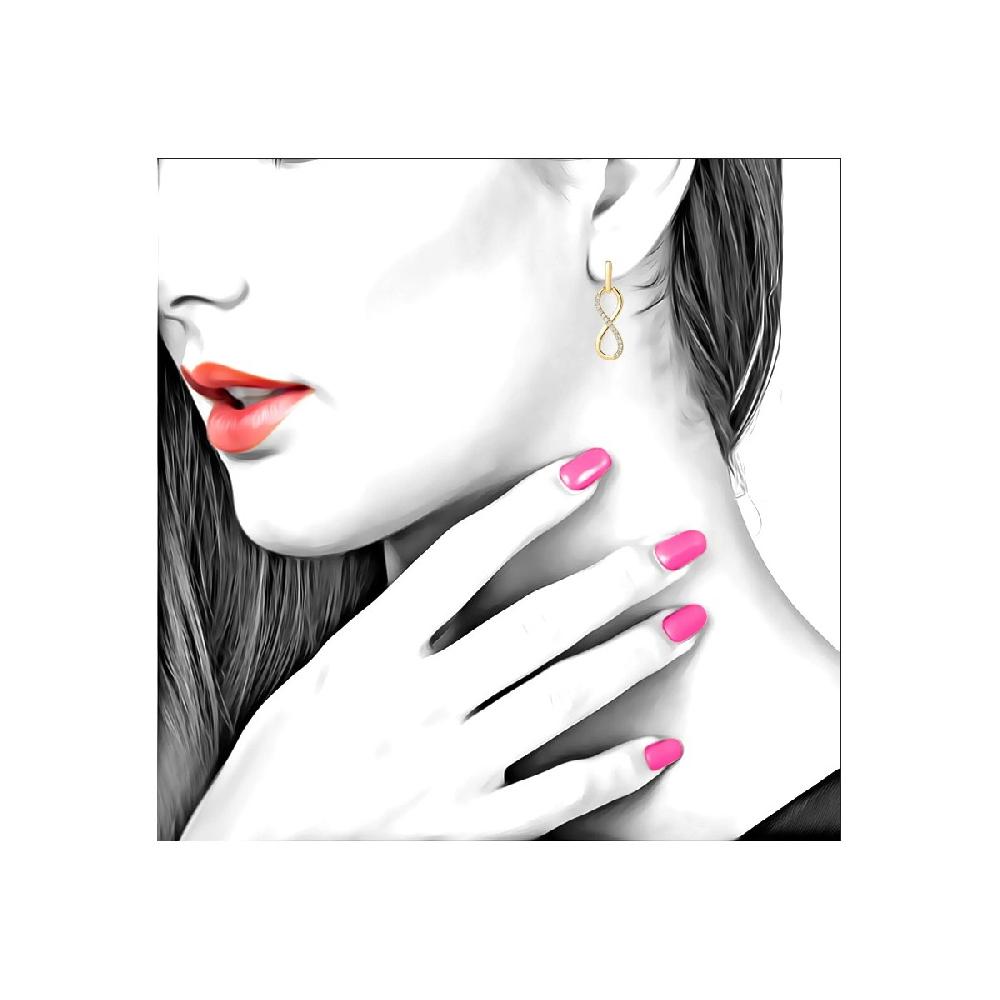 So Charm Boucles D'oreilles Infini Par SoCharm