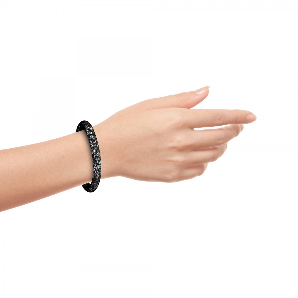 So Charm Bracelet Noir Tube Strass Par SoCharm