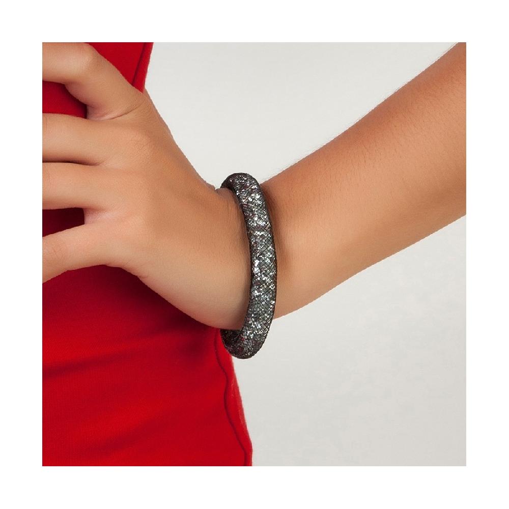 So Charm Bracelet Noir Tube Strass Par SoCharm