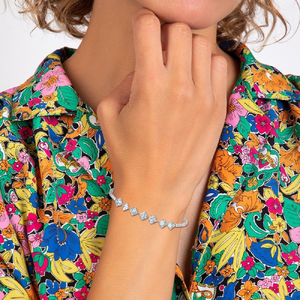 So Charm Bracelet Par SoCharm Orné De Zirconium