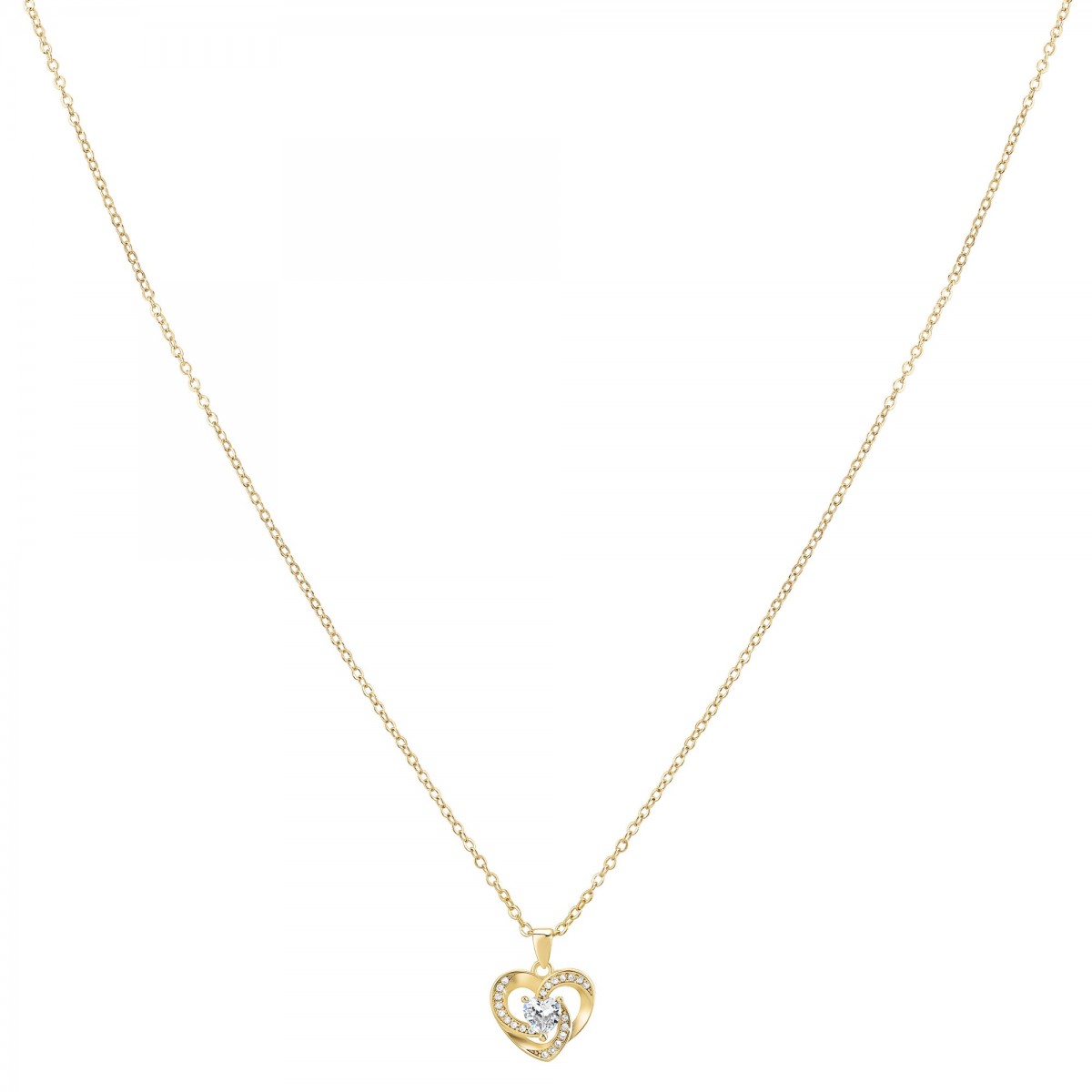 So Charm Collier Coeur SoCharm Orné De Zirconium
