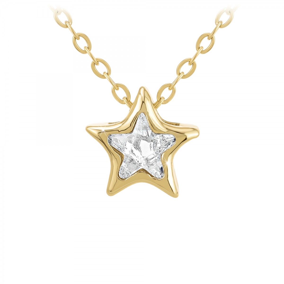 so charm Collier étoile SoCharm orné de Zirconium