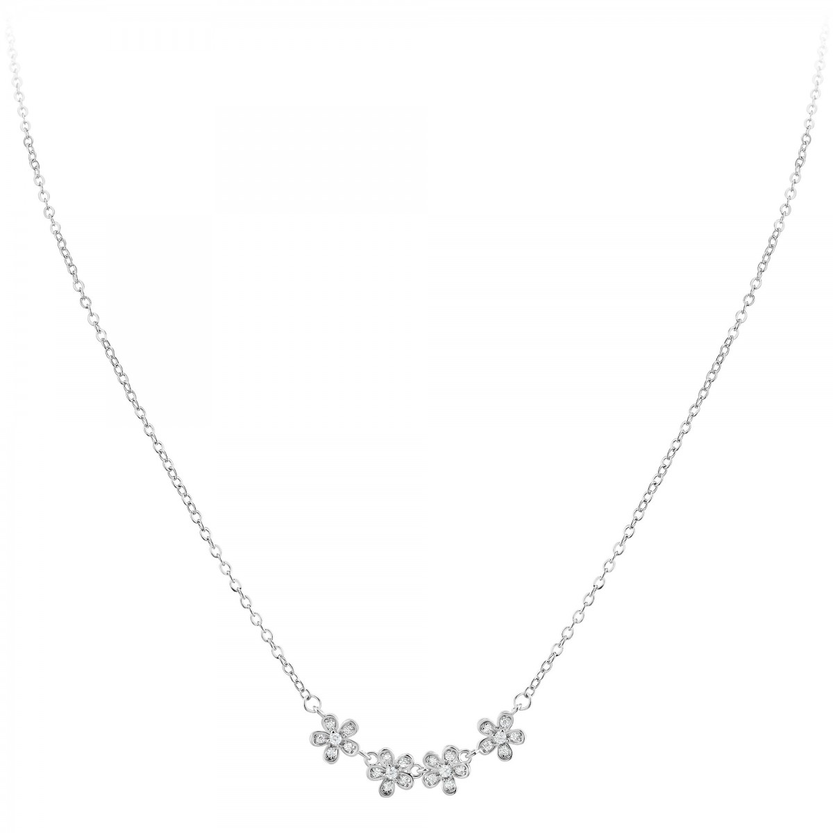 So Charm Collier Fleurs SoCharm Orné De Zirconium