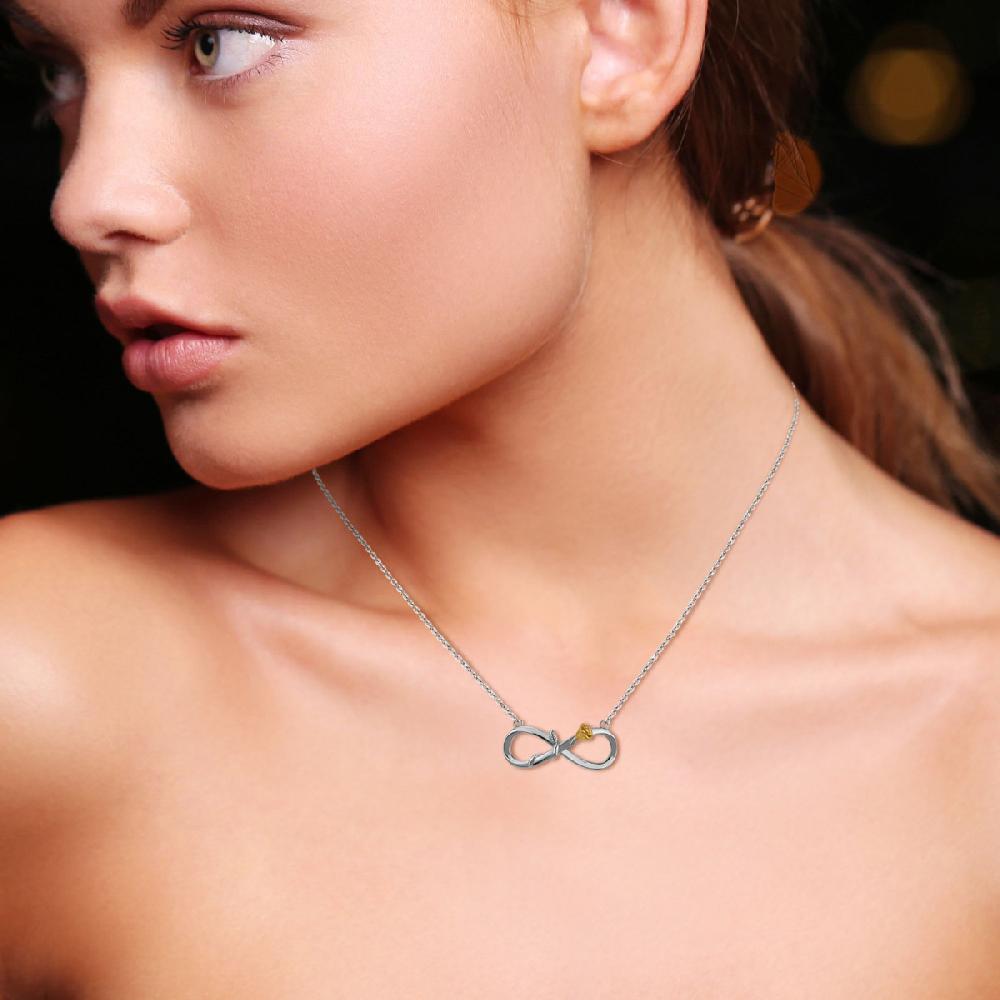 So Charm Collier Infini Rose Par SoCharm