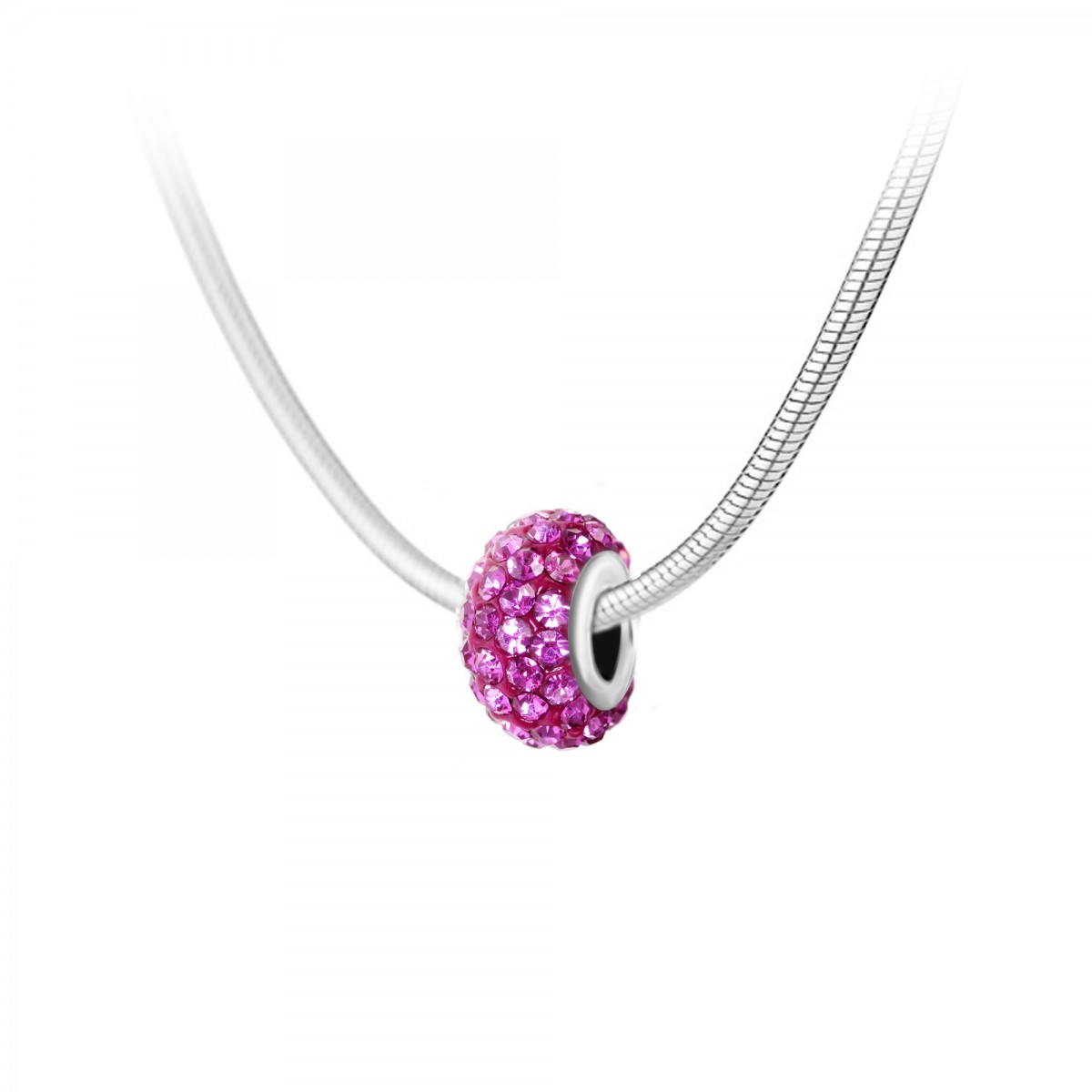 so charm Collier orné de Cristaux scintillants