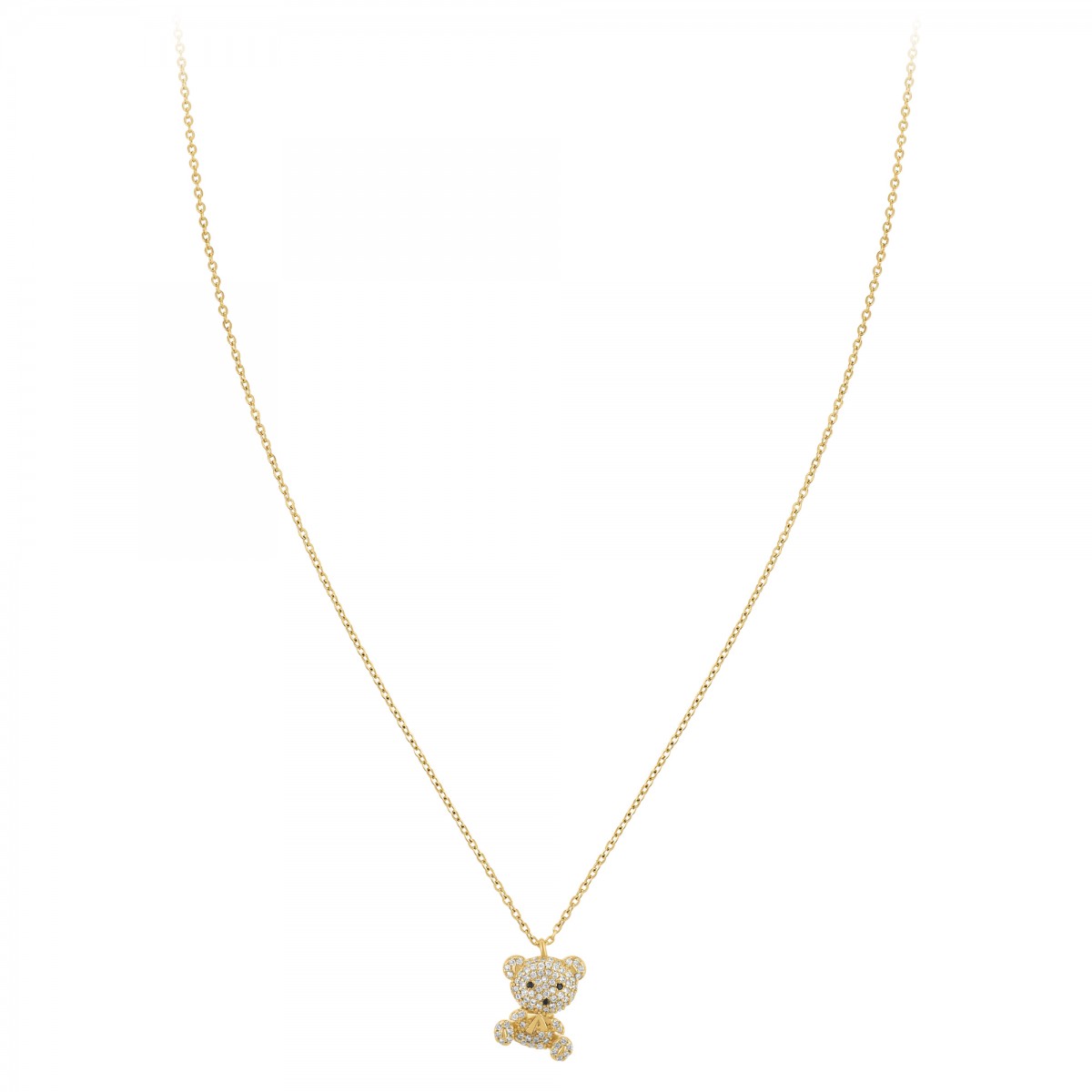 So Charm Collier Ourson SoCharm Orné De Zirconium