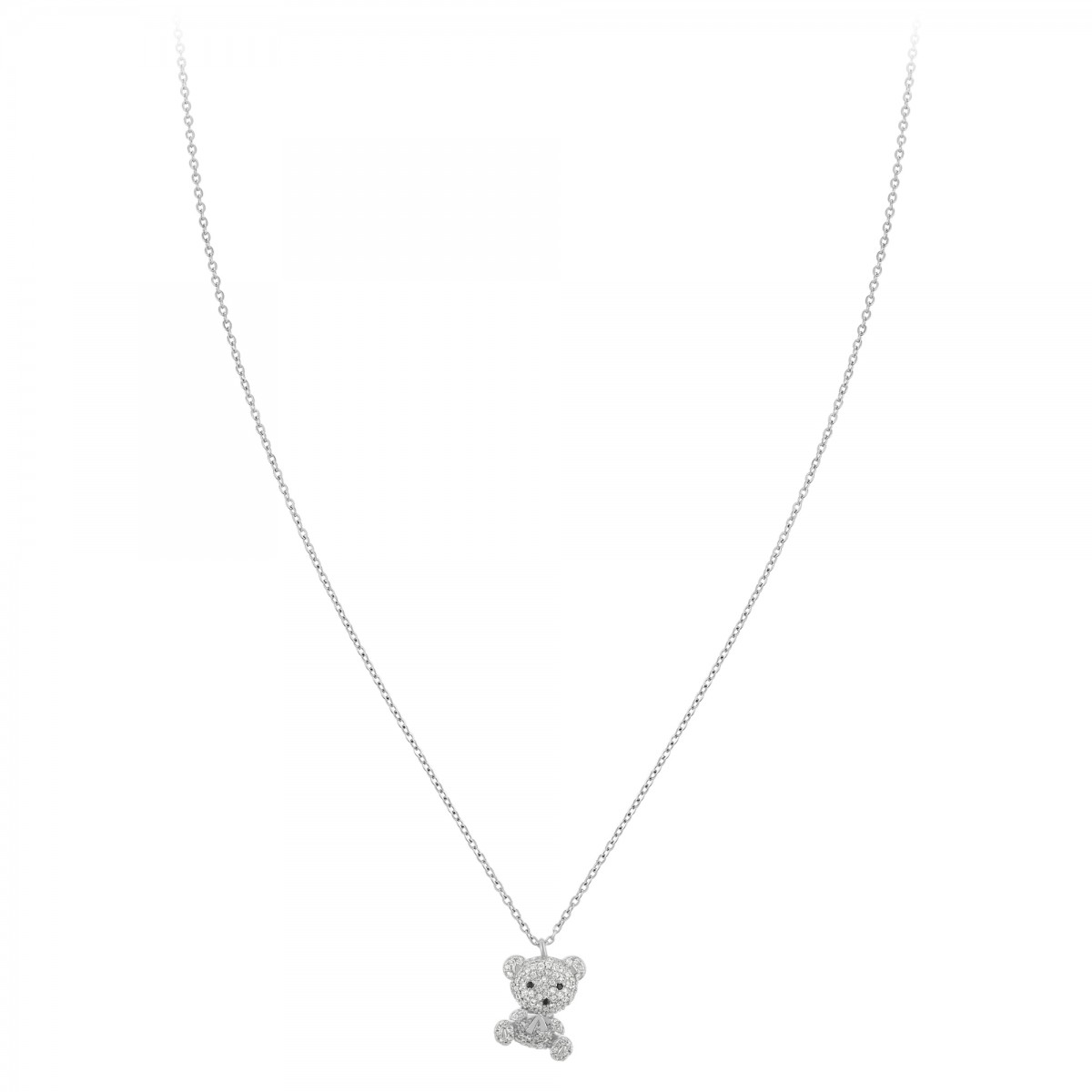 So Charm Collier Ourson SoCharm Orné De Zirconium