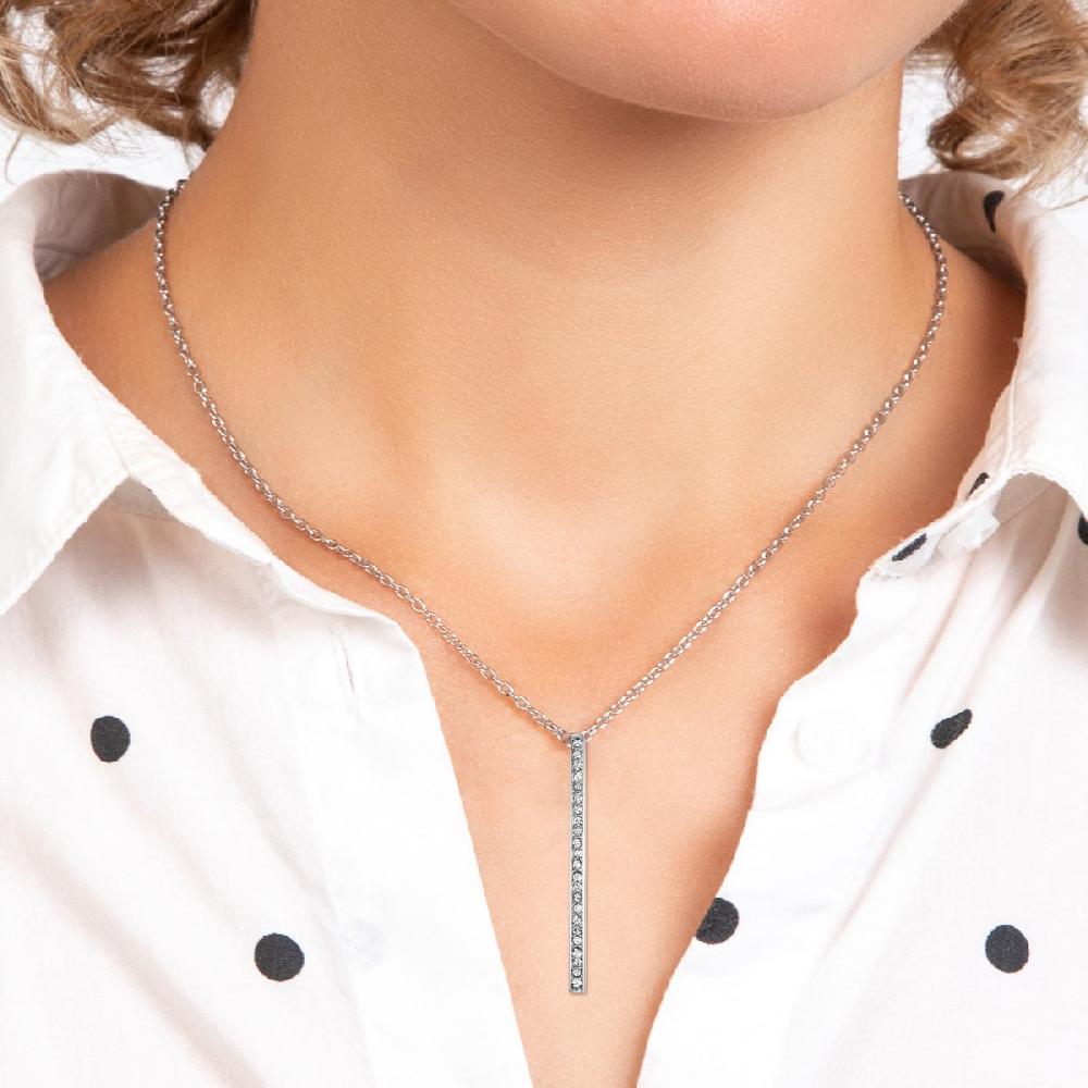 So Charm Collier Par SoCharm Orné De Zirconium