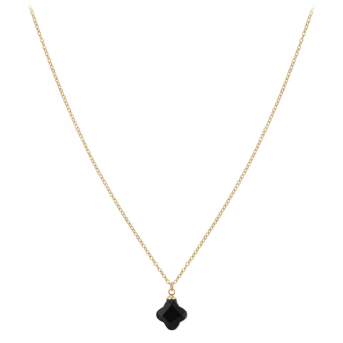 So Charm Collier SoCharm Orné D'une Obsidienne