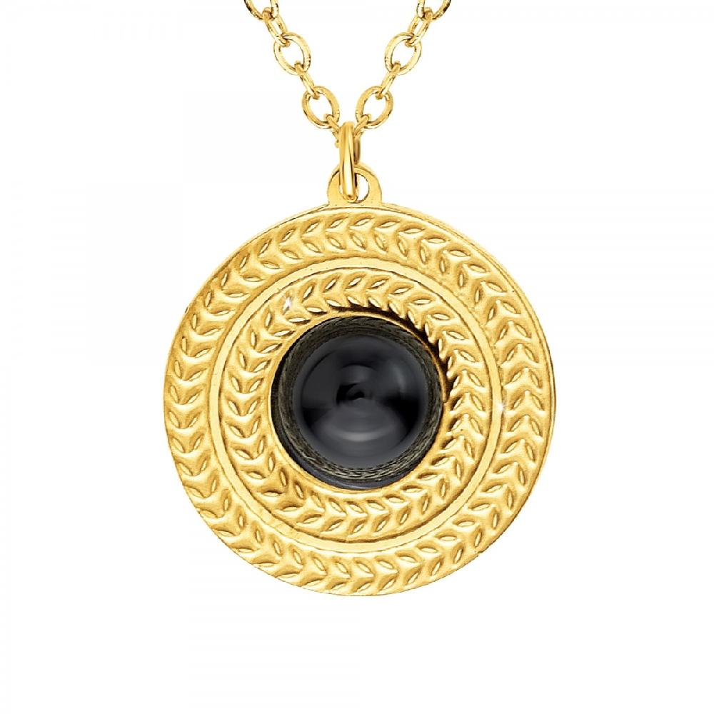 so charm Collier SoCharm orné d'une obsidienne