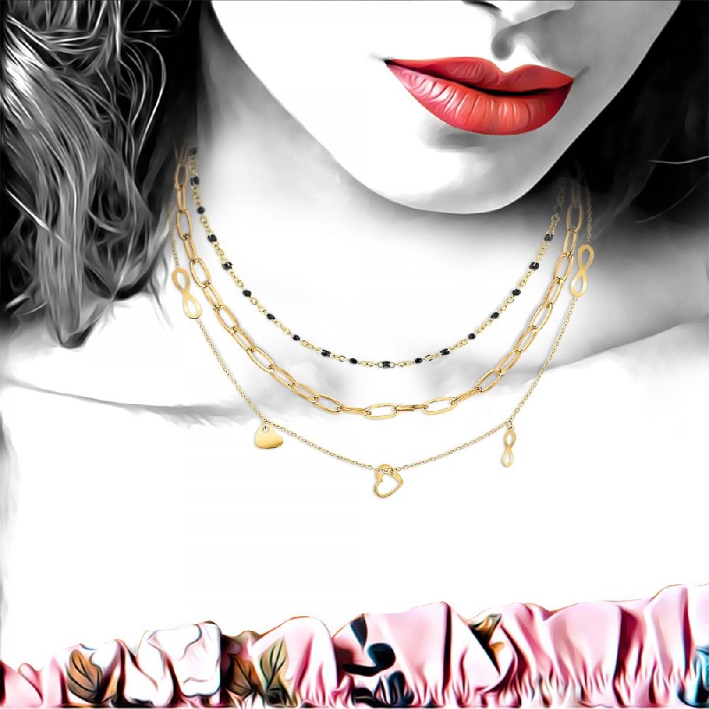 So Charm Lot De 3 Colliers Par SoCharm