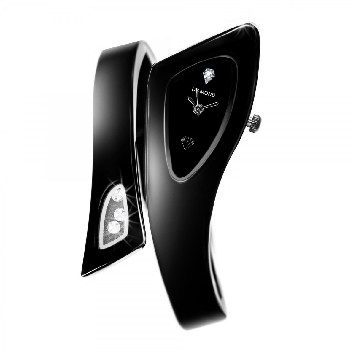 so charm Montre Lyana SoCharm ornée d'un diamant