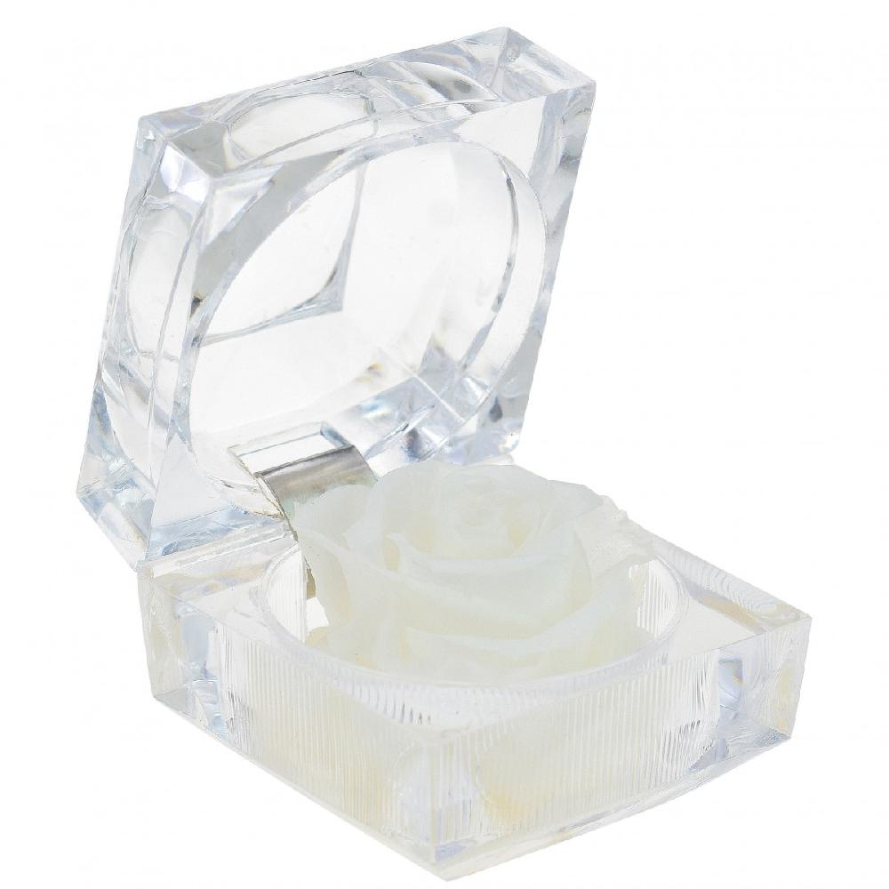 so charm Rose éternelle blanche