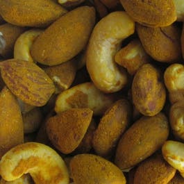 so'bio étic Amandes entières et noix de cajou salées au curcuma bio