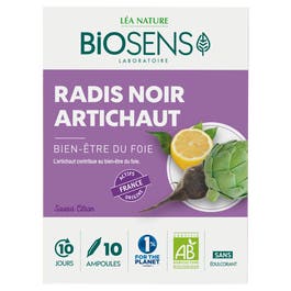 so'bio étic Ampoule Bien-être du foie - Radis noir et artichaut - bio