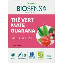 So'bio étic Ampoule Brûle Graisse Thé Vert - Maté - Guarana - Bio