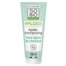so'bio étic Après-shampooing tous types de cheveux Aloe vera bio