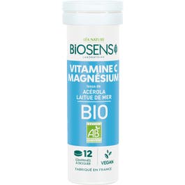 so'bio étic Comprimés vitamine C magnésium laitue de mer acérola