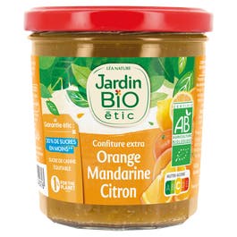 so'bio étic Confiture extra Orange Mandarine Citron - bio