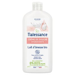 so'bio étic Crème de douche lait d’ânesse camomille 500ml -sans sulfates