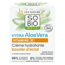 so'bio étic Crème hydratante booster d'éclat - Hydra Aloe Vera
