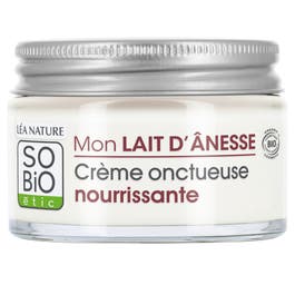 so'bio étic Crème onctueuse nourrissante - Mon lait d'ânesse