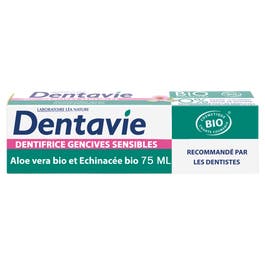 so'bio étic Dentifrice gencives sensibles à l'aloé vera
