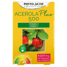 so'bio étic Direct Usine - Acérola plus 500 30 comprimés