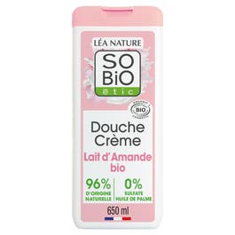 so'bio étic Douche Crème Hydratation au lait d'Amande Bio