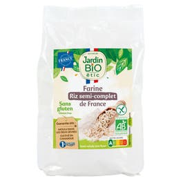 so'bio étic Farine bio de riz de Camargue semi-complète - sans gluten